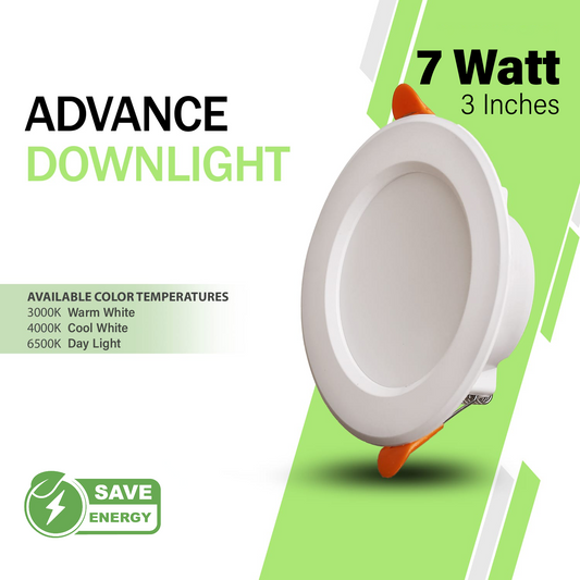 NJS 7-Watt Advance Model LED Downlight - Modern Lighting