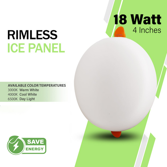 NJS 18-Watt Rimless Downlight Round - Sleek Design