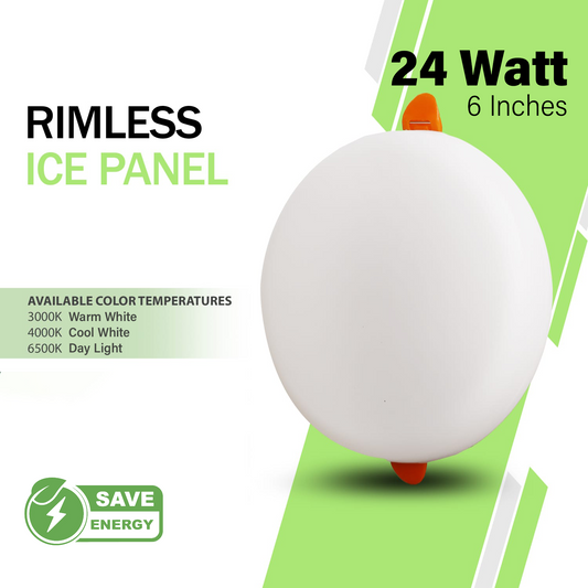 NJS 24-Watt Rimless Downlight Round - Sleek Design