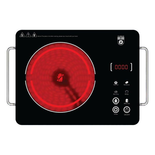 Climax CX-HP01 Infrared Cooker – 2000W Single Plate | Intelligent Electric Cooking Stove