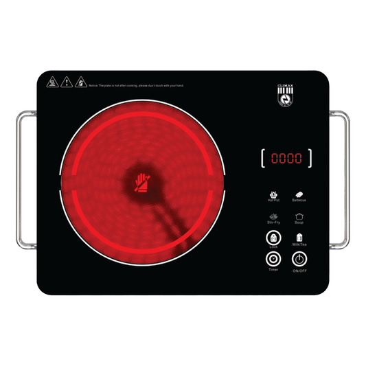 Climax CX-HP01 Infrared Cooker – 2000W Single Plate | Intelligent Electric Cooking Stove