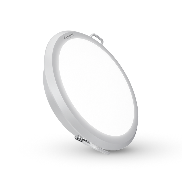 Coarts Ergo 7W-12W LED downlight close-up showing premium bezel and architectural finish