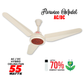 NJS Florance AC/DC Ceiling Fan - 55 Watt Energy Saving - Dark Wood Color