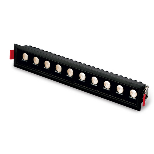 NJS 20-Watt Laser Blade Light - Linear COB Spot Light - Aluminum Body