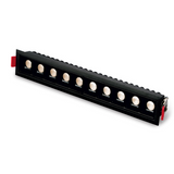 NJS 20-Watt Laser Blade Light - Linear COB Spot Light - Aluminum Body