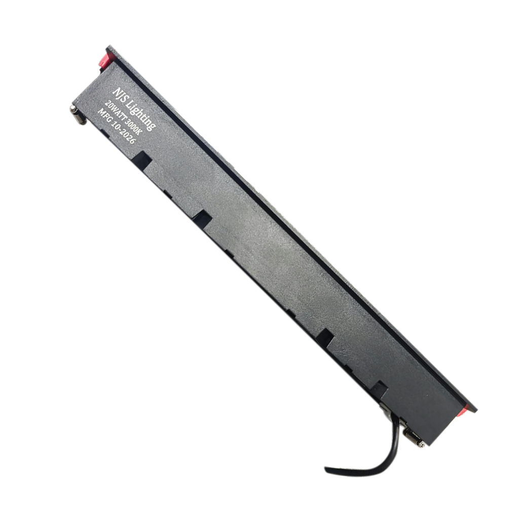 NJS 20-Watt Laser Blade Light - Linear COB Spot Light - Aluminum Body